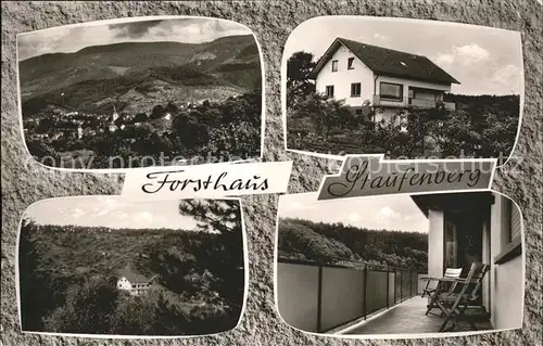 Staufenberg Gernsbach Pension Maier in Forsthaus Kat. Gernsbach