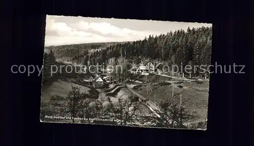 Kapfenhardt Wald Gasthof zur Kapfenhardter Muehle Kat. Unterreichenbach