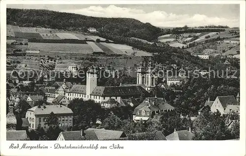 Bad Mergentheim mit Deutschmeisterschloss Kat. Bad Mergentheim