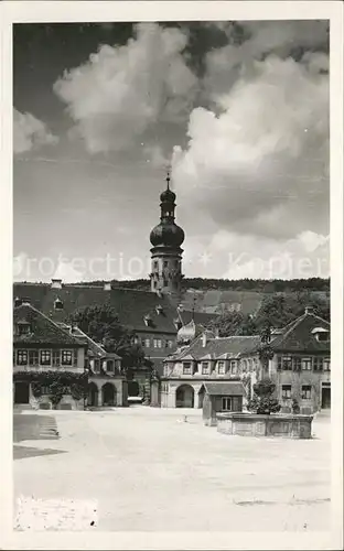 Weikersheim Marktplatz Kat. Weikersheim