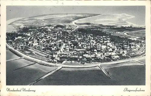 Norderney Nordseebad Luftaufnahme Kat. Norderney