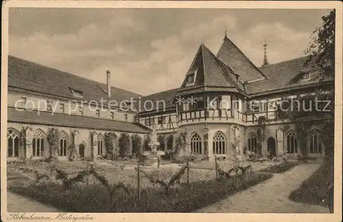 Bebenhausen Tuebingen Klostergarten Kat. Tuebingen