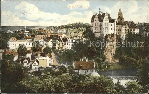 Sigmaringen mit Schloss Kat. Sigmaringen