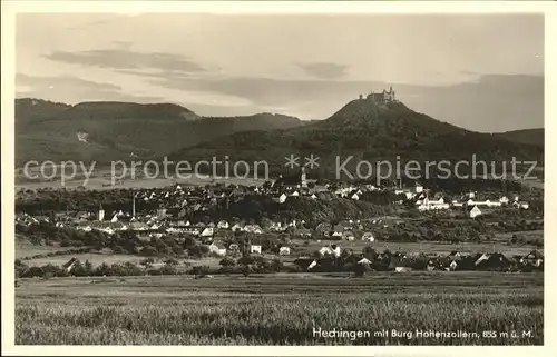 Hechingen mit Burg Hohenzollern Kat. Hechingen