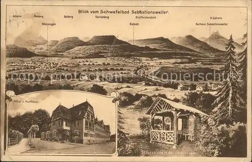 Sebastiansweiler Hotel u.Kurhaus Kat. Schechingen