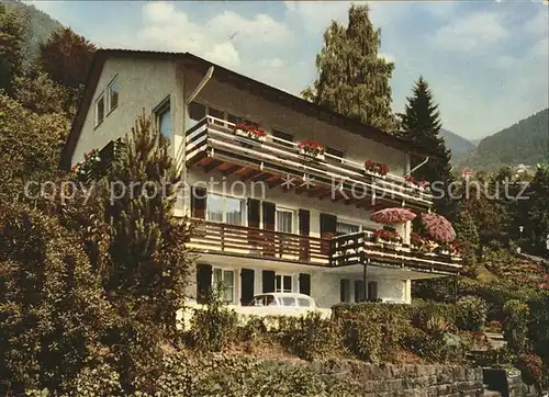 Bad Wildbad Gaestehaus Parkblick Kat. Bad Wildbad