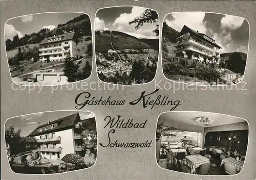 Bad Wildbad Gaestehaus Kiessling Kat. Bad Wildbad