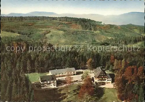 Forbach Baden Luftaufnahme vom Hoehenhotel Rote Lache Kat. Forbach