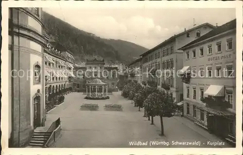 Bad Wildbad Kurplatz Kat. Bad Wildbad