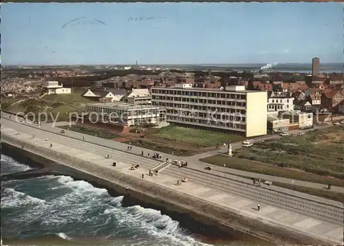 Norderney Nordseebad mit Sanatorium der LVA Westfalen Kat. Norderney