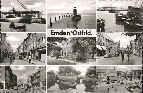 Emden Ostfriesland Stadt Hafen / Emden /Emden Stadtkreis