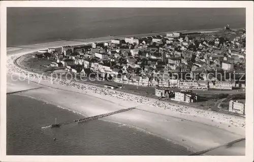 Norderney Nordseebad Fliegeraufnahme Kat. Norderney