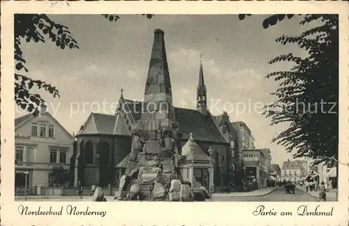 Norderney Nordseebad Denkmal Kat. Norderney