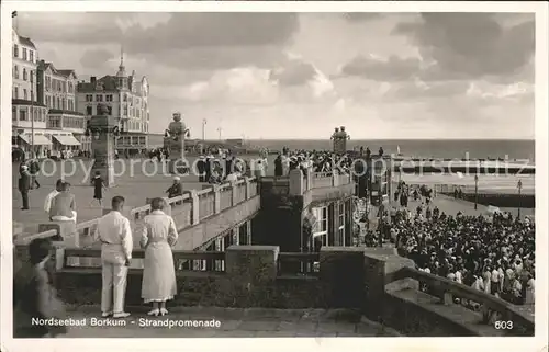 Borkum Nordseebad Strandpromenade / Borkum /Leer LKR