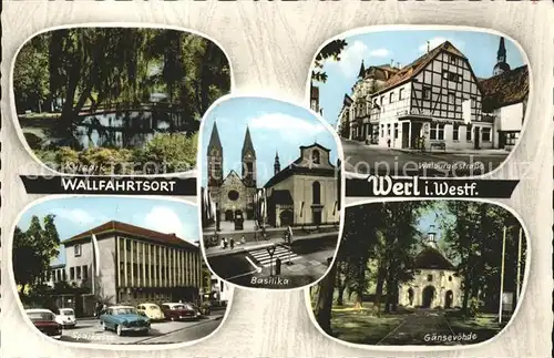 Werl Westfalen Walburgisstr. Gaensevoehde Kurpark / Werl /Soest LKR