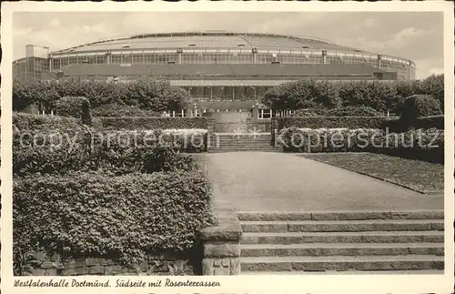 Dortmund Westfalenhalle Rosenterrassen Kat. Dortmund