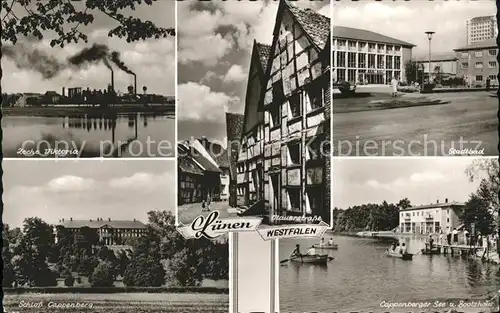 Luenen Cappenberger Str. Bootshaus Stadtbad Kat. Luenen