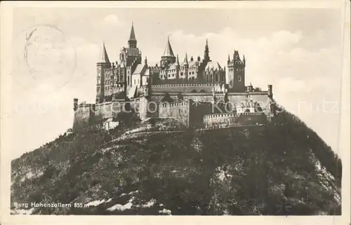 Burg Hohenzollern Burg Kat. Bisingen