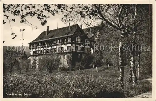 Bebenhausen Tuebingen Schloss Kat. Tuebingen