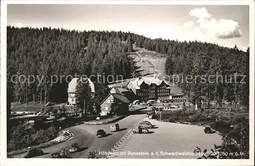 Ruhestein Hoehenluftkurort Kat. Baiersbronn