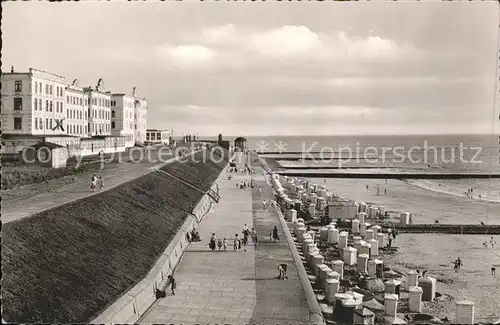 Borkum Nordseebad Strandpromenade / Borkum /Leer LKR