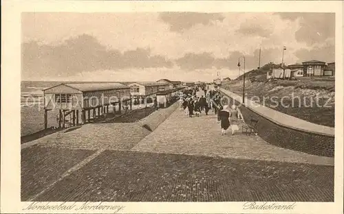 Norderney Nordseebad Badestrand Kat. Norderney