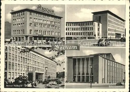 Bochum Schauspielhaus Amtsgericht Kat. Bochum