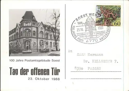 Soest Arnsberg Postamtgebaeude / Soest /Soest LKR