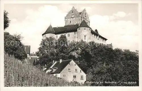 Meersburg Bodensee Altes Schloss Kat. Meersburg
