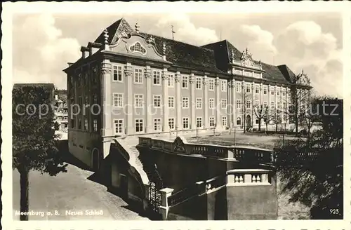 Meersburg Bodensee Neues Schloss Kat. Meersburg