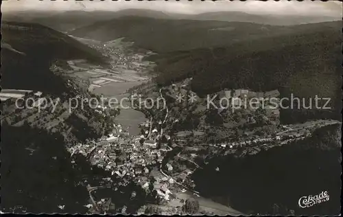 Schoenau Odenwald Fliegeraufnahme Kat. Schoenau