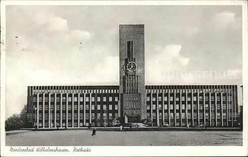 Wilhelmshaven Rathaus Nordseebad Stempel Bundesgartenschau Kat. Wilhelmshaven