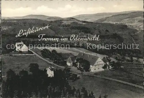 Tromm Odenwald Panorama Luftkurort Kat. Grasellenbach