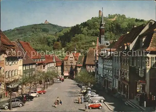 Weinheim Bergstrasse Ortsstrasse Wachenburg Burgschenke Kat. Weinheim