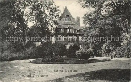 Cuxhaven Nordseebad Schloss Ritzebuettel Kat. Cuxhaven