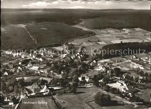 Neuhaus Solling Fliegeraufnahme Kat. Holzminden