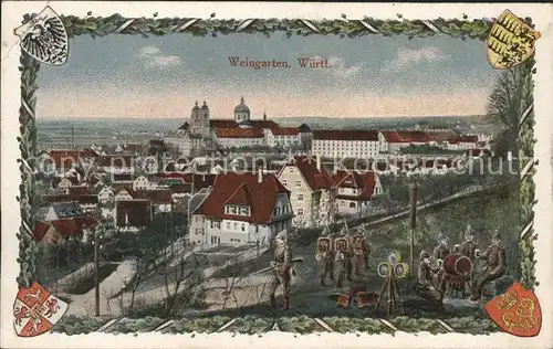 Weingarten Wuerttemberg Panorama / Weingarten /Ravensburg LKR
