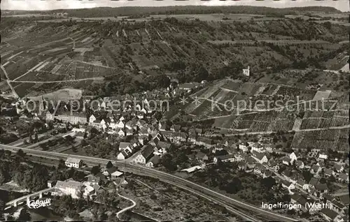 Ingelfingen Fliegeraufnahme Kat. Ingelfingen