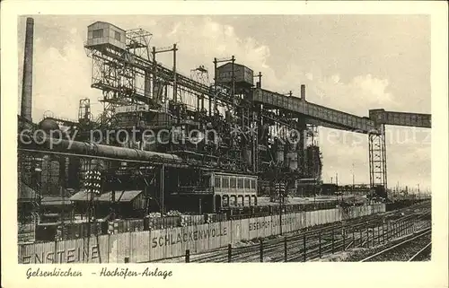 Gelsenkirchen Hochoefen Anlage Kat. Gelsenkirchen