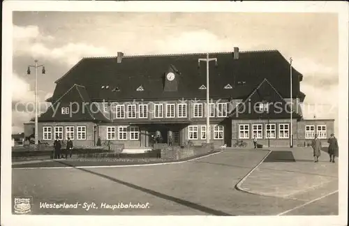 Westerland Sylt Hauptbahnhof Kat. Westerland