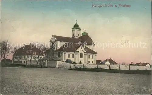 hf25062 Friedberg Bayern  Wallfahrtskirche Herrgottsruhe Kategorie. Friedberg Alte Ansichtskarten