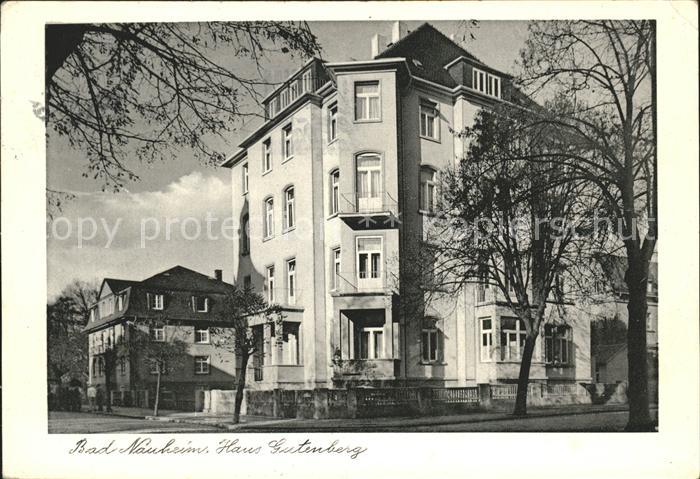 Bad Nauheim Haus Lioba Kat. Bad Nauheim Nr. kf43984 ...