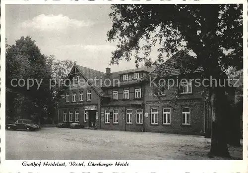 Wesel Nordheide Gasthof Heidelust Kat. Undeloh