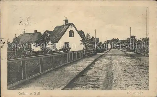 Keitum Sylt Dorfstrasse / Sylt-Ost /Nordfriesland LKR