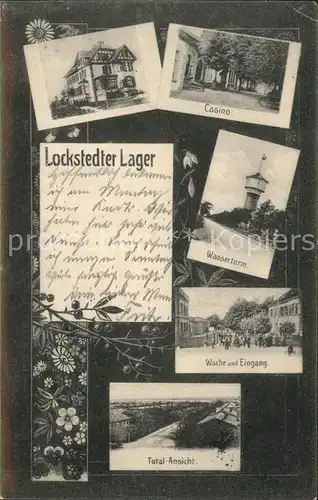 Lockstedt Lockstedter Lager Casino Wasserturm Wache Total Kat. Lockstedt