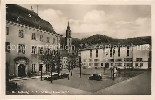 Heidelberg Neckar Alte und Neue Universitaet Kat. Heidelberg
