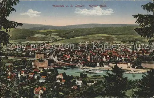 Hameln Panorama Kat. Hameln