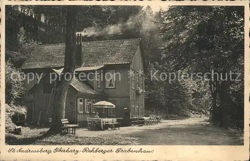 St Andreasberg Harz Rehberger Grabenhaus Kat. Sankt Andreasberg