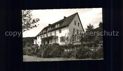 Todenmann Weserberghaus Haus der Ruhe Kat. Rinteln