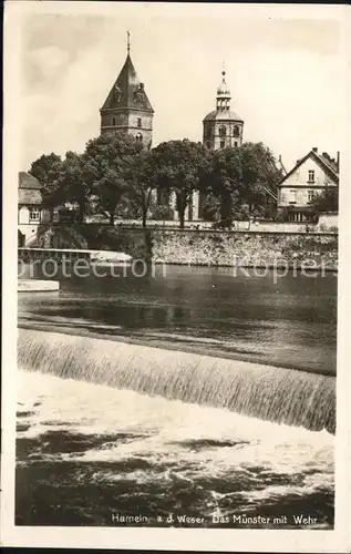 Hameln Muenster Am Wehr Kat. Hameln